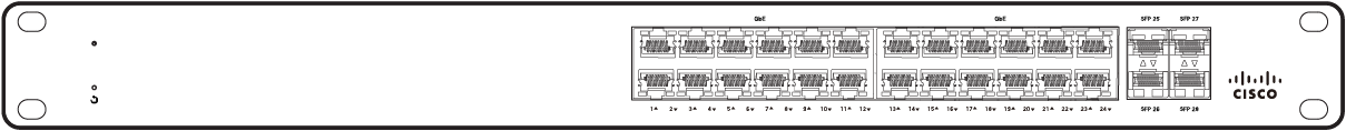 Cisco Meraki MS130-24 공식 모델 외형