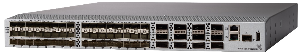 Cisco N9K-C93240YC-FX2 공식 모델 외형