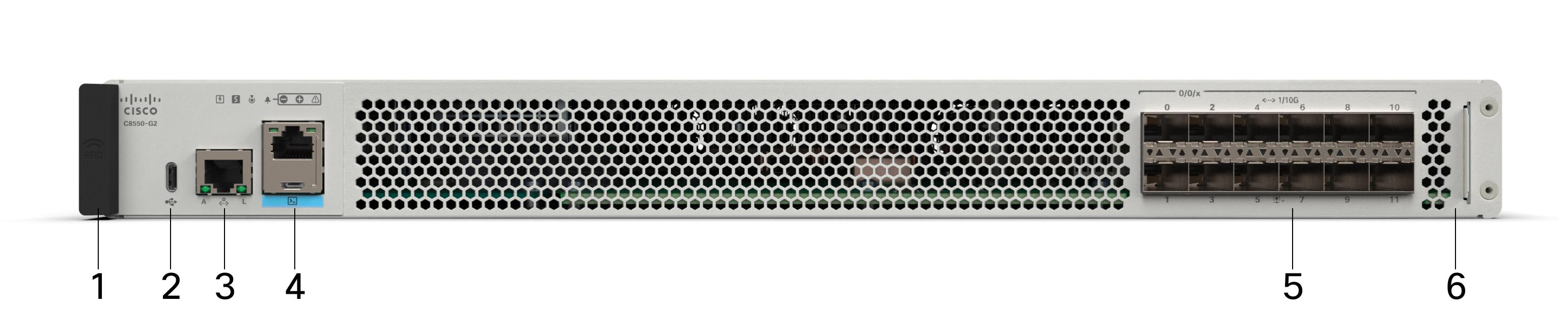 Cisco C8550-G2 공식 모델 외형
