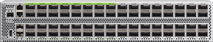 Cisco Nexus N9K-C9364D-GX2A 공식 모델 외형