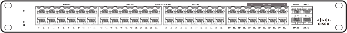 Cisco Meraki MS130-48X 공식 모델 외형