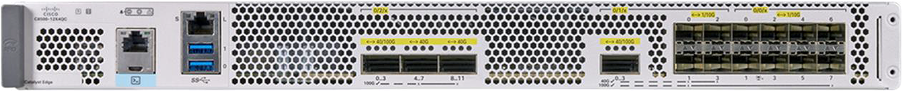 Cisco Catalyst C8500-12X4QC 공식 모델 외형