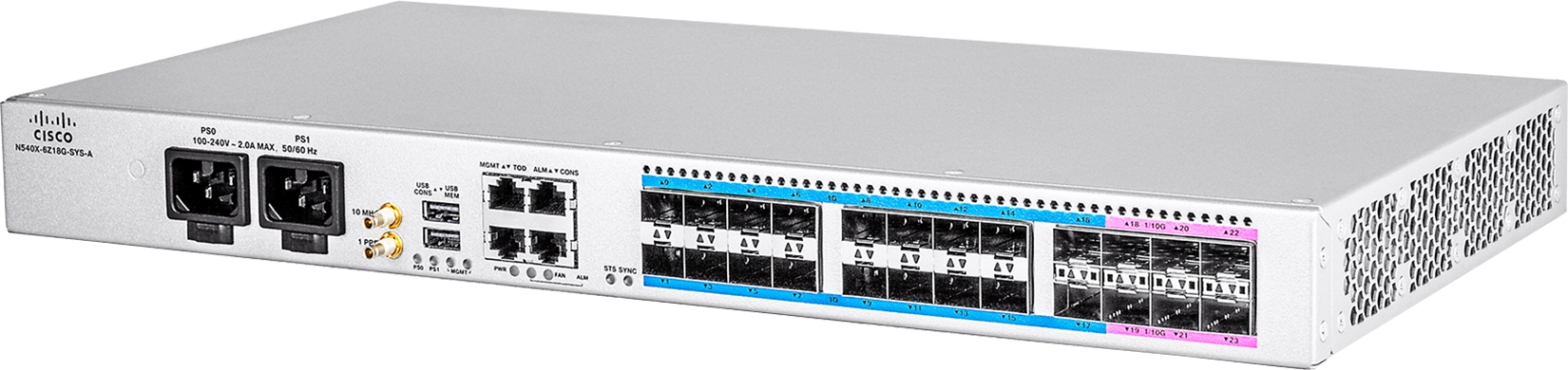 Cisco N540X-6Z18G-SYS-A 공식 모델 외형