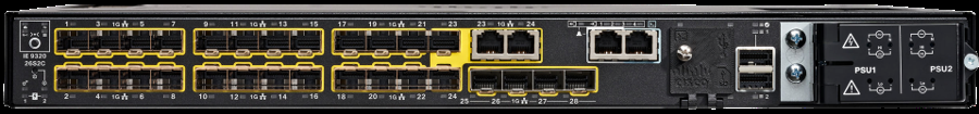 Cisco Catalyst IE-9320-26S2C-A 공식 모델 외형