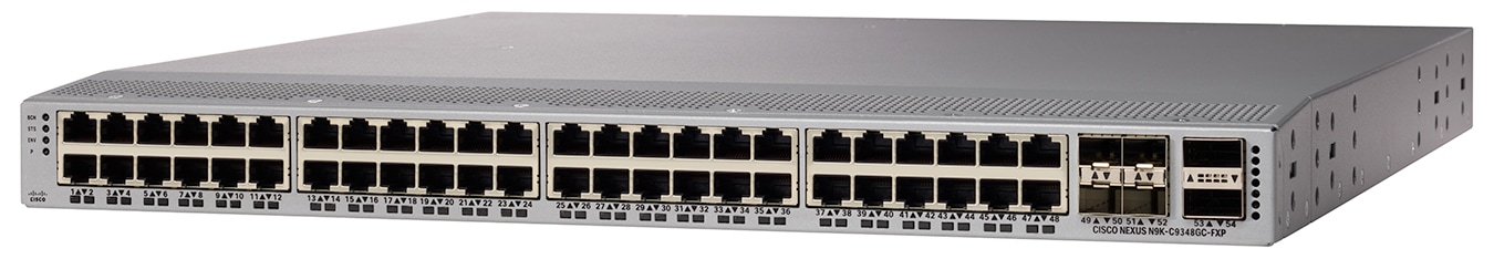 Cisco N9K-C9348GC-FXP 공식 모델 외형