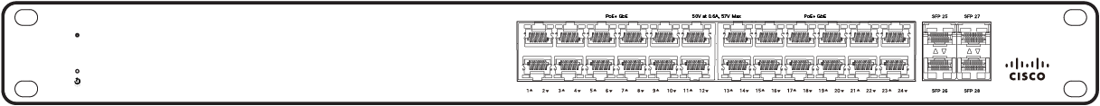 Cisco Meraki MS130-24P 공식 모델 외형