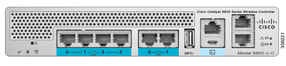 Cisco Catalyst C9800-L-C-K9 공식 모델 외형