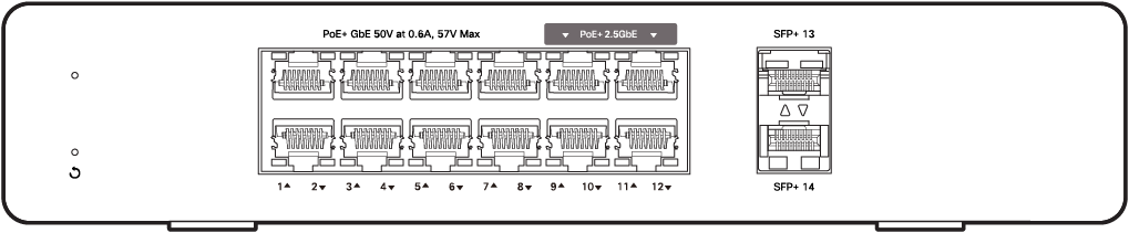 Cisco Meraki MS130-12X 공식 모델 외형