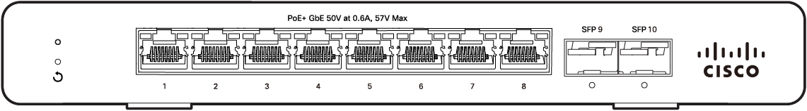 Cisco Meraki MS130-8P 공식 모델 외형