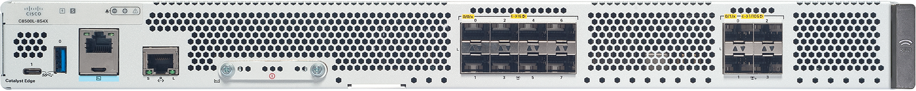 Cisco Catalyst C8500L-8S4X 공식 모델 외형