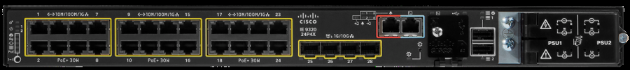 Cisco Catalyst IE-9320-24P4X-A 공식 모델 외형