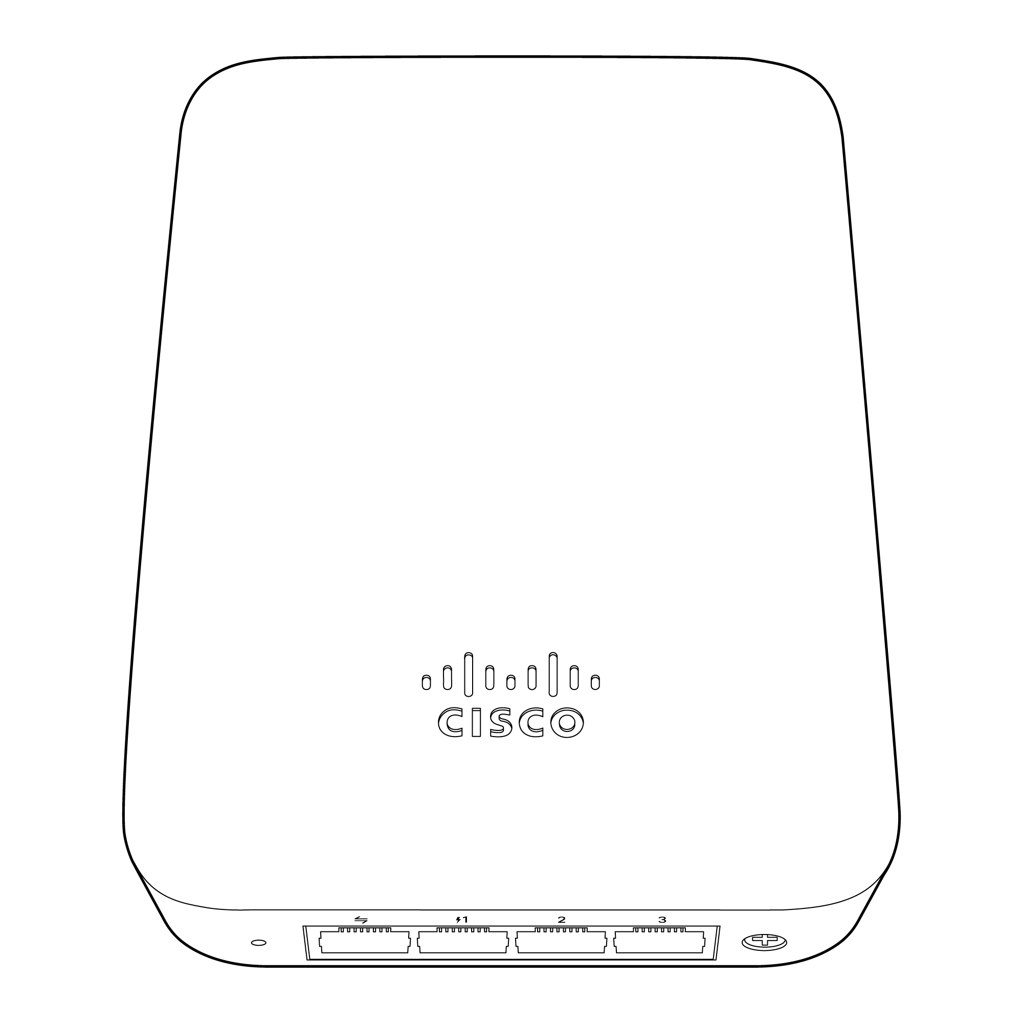 Cisco Meraki MR36H 공식 모델 외형