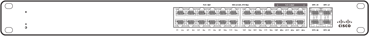 Cisco Meraki MS130-24X 공식 모델 외형
