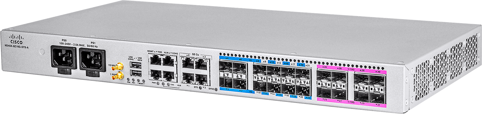 Cisco N540X-8Z16G-SYS-A 공식 모델 외형