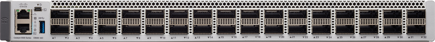 Cisco Catalyst C9500-32C-A 공식 모델 외형