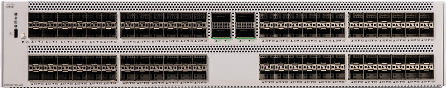 Cisco C9550-96L4D 공식 모델 외형