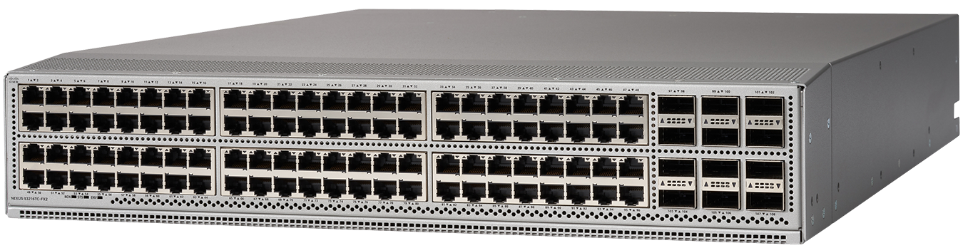 Cisco N9K-C93216TC-FX2 공식 모델 외형