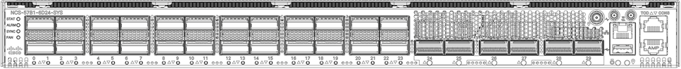 Cisco NCS-57B1-6D24-SYS 공식 모델 외형
