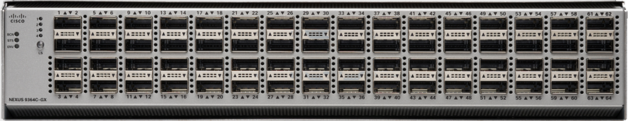 Cisco N9K-C9364C-GX 공식 모델 외형
