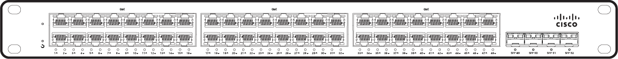 Cisco Meraki MS150-48T-4G 공식 모델 외형