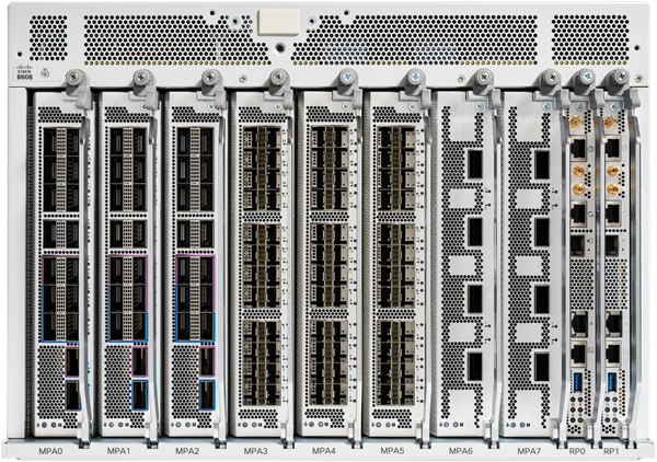 Cisco 8608-SYS 공식 모델 외형