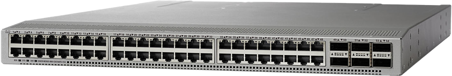 Cisco N9K-C93108TC-FX3 공식 모델 외형
