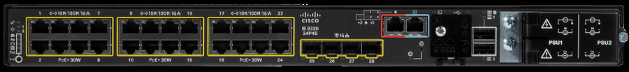 Cisco Catalyst IE-9320-24P4S-A 공식 모델 외형