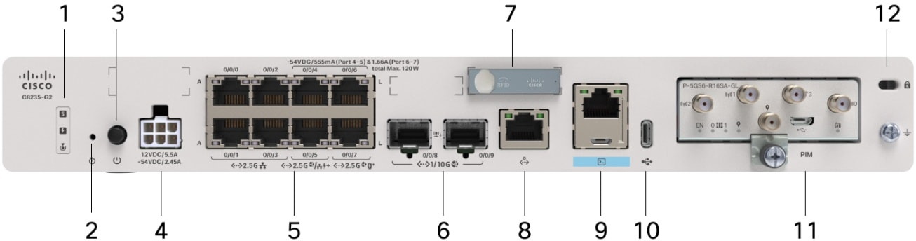 Cisco C8235-G2 공식 모델 외형
