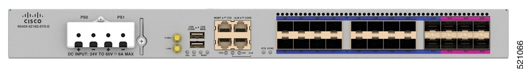 Cisco N540X-6Z18G-SYS-D 공식 모델 외형