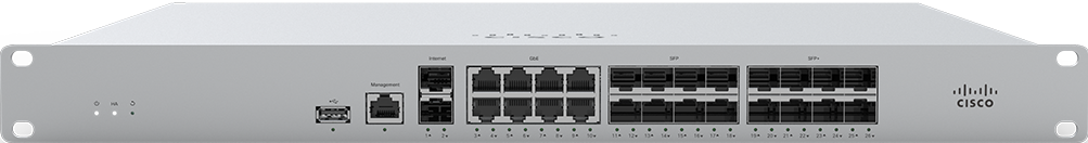 Cisco Meraki MX450 공식 모델 외형
