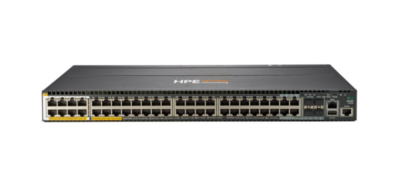 HPE Aruba Networking 2930M 40G 8 HPE Smart Rate PoE+ 1-slot Switch 공식 모델 외형