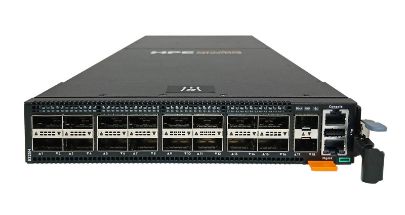 HPE Aruba Networking CX 8325H 16p QSFP28 40G/100G Front-to-Back 4xFan 2xPSU TAA Switch 공식 모델 외형