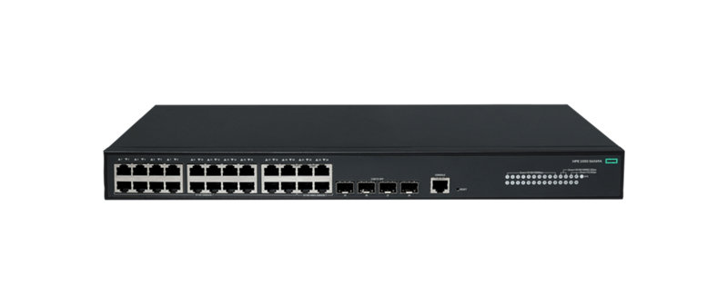 HPE Networking CW 2050 20p 10/100/1000BASE-T 4p Smart Rate 1/2.5GbE 4p SFP 1G/2.5G Switch 공식 모델 외형